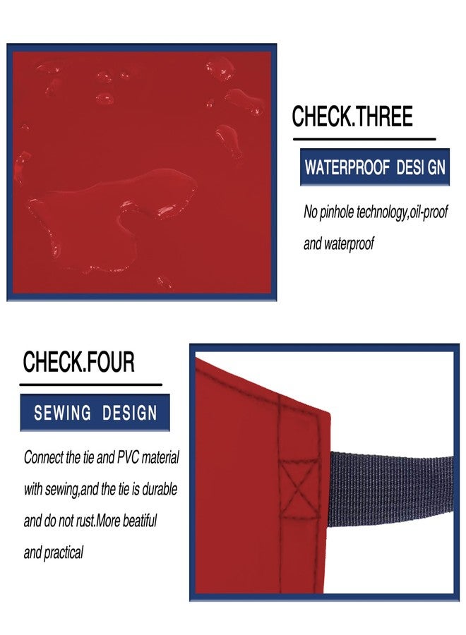 Homsolver Heavy Duty Vinyl Waterproof Apron for Unisex Adult, Ultra Lightweight, Chemical Resistant Industrial Work Apron - Image 5